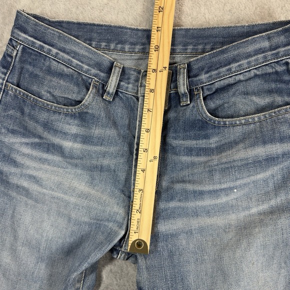 Diesel BOOTCUT Jeans Womens 29x34 Light Wash Zip Fly Whiskered Cowgirl Rodeo - Picture 12 of 15